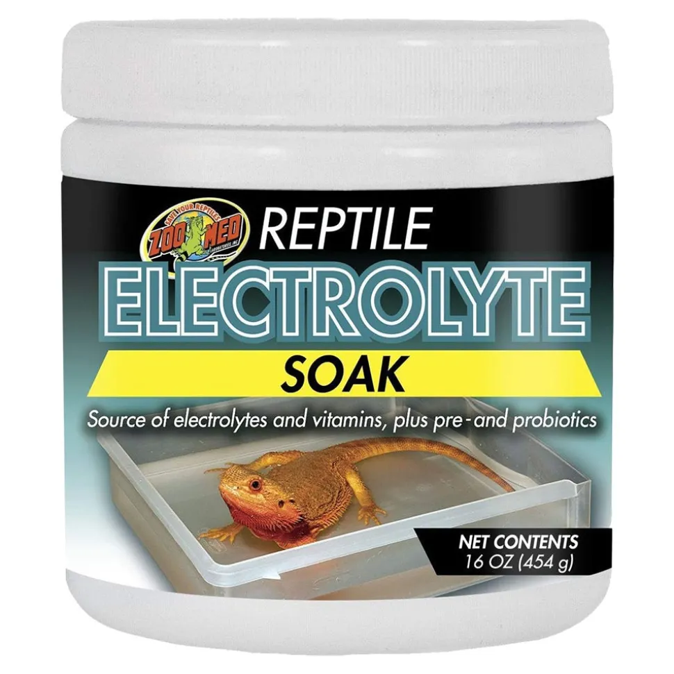 Zoo Med Reptile Electrolyte Soak Supplement 16-oz