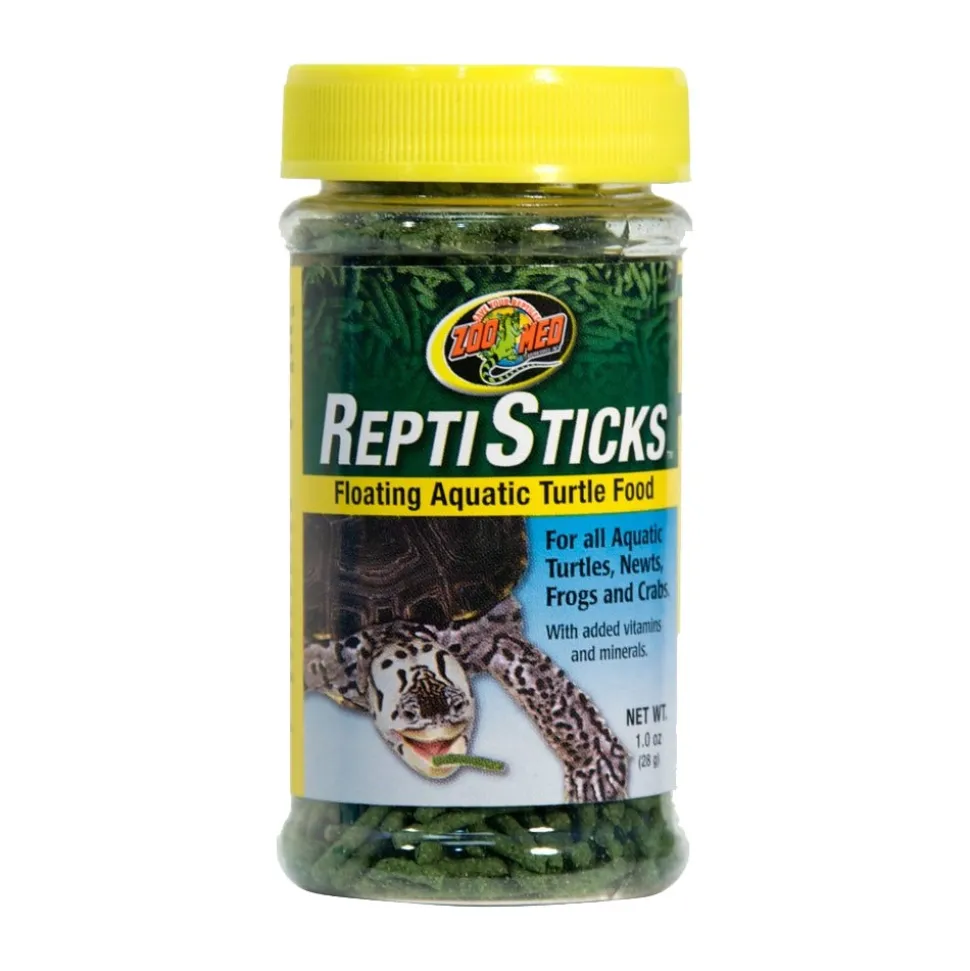 Zoo Med Reptisticks Floating Aquatic Turtle Dry Food 1-oz