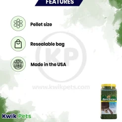 Zoo Med Reptisticks Floating Aquatic Turtle Dry Food 2.2-lb