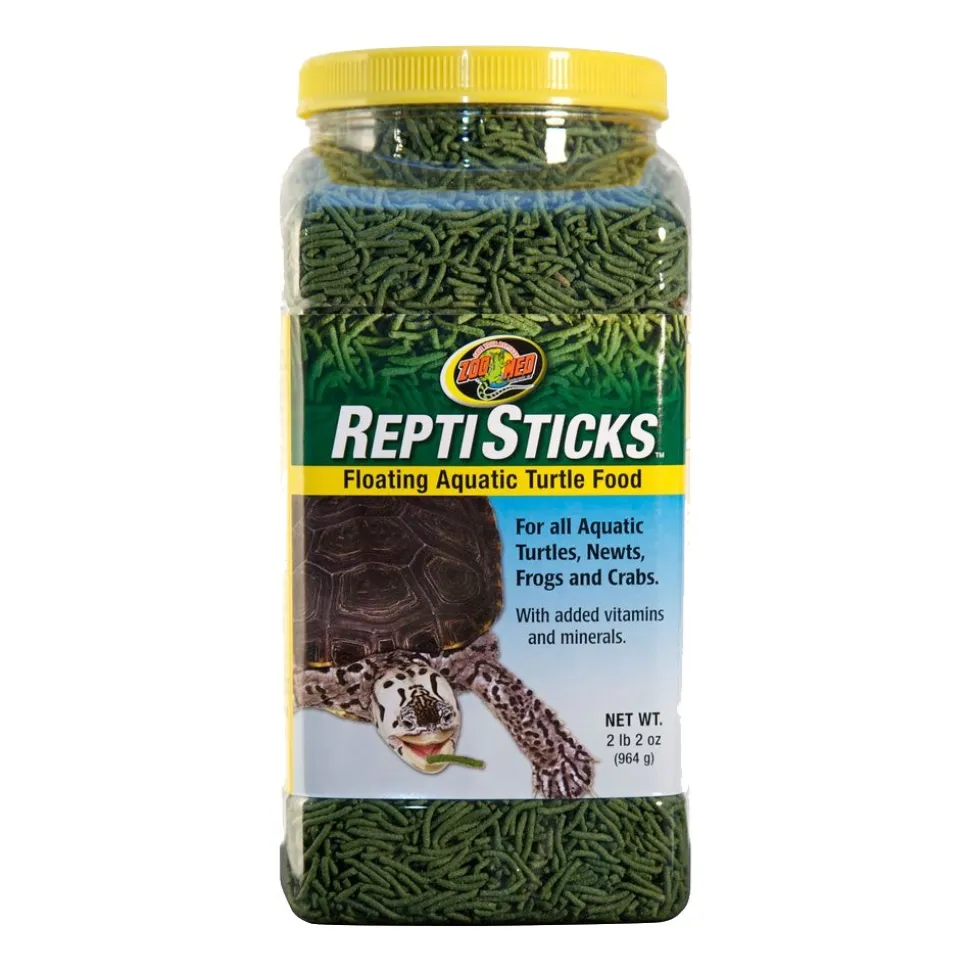Zoo Med Reptisticks Floating Aquatic Turtle Dry Food 2.2-lb