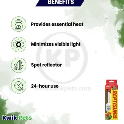 Zoo Med ReptiSun 10.0 UVB Desert Compact Fluorescent Lamp Regular White 26W