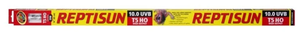 Zoo Med ReptiSun 10.0 UVB T5 High Output Linear Lamp White 39W 34-in
