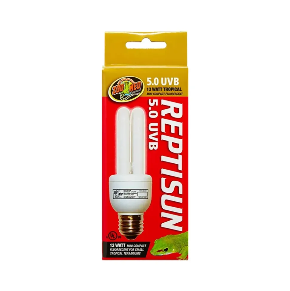 Zoo Med ReptiSun 5.0 UVB Tropical Mini Compact Fluorescent 13W