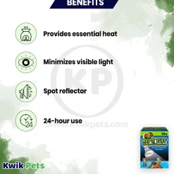 Zoo Med Repti Tuff Splashproof Halogen Lamp White 50W