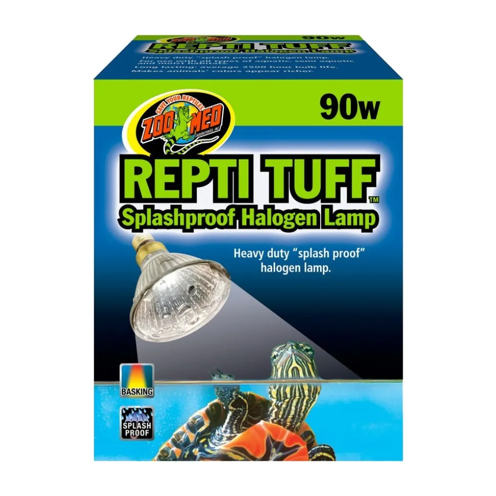 Zoo Med Repti Tuff Splashproof Halogen Lamp White 90W