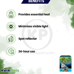 Zoo Med Repti Tuff Splashproof Halogen Lamp White 90W