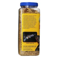 Zoo Med Sun-Dried Large Red Shrimp Reptile Food 5-oz