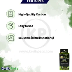 Zoo Med TC-701 Turtle Clean 15/30 Activated Carbon Filter Insert Media