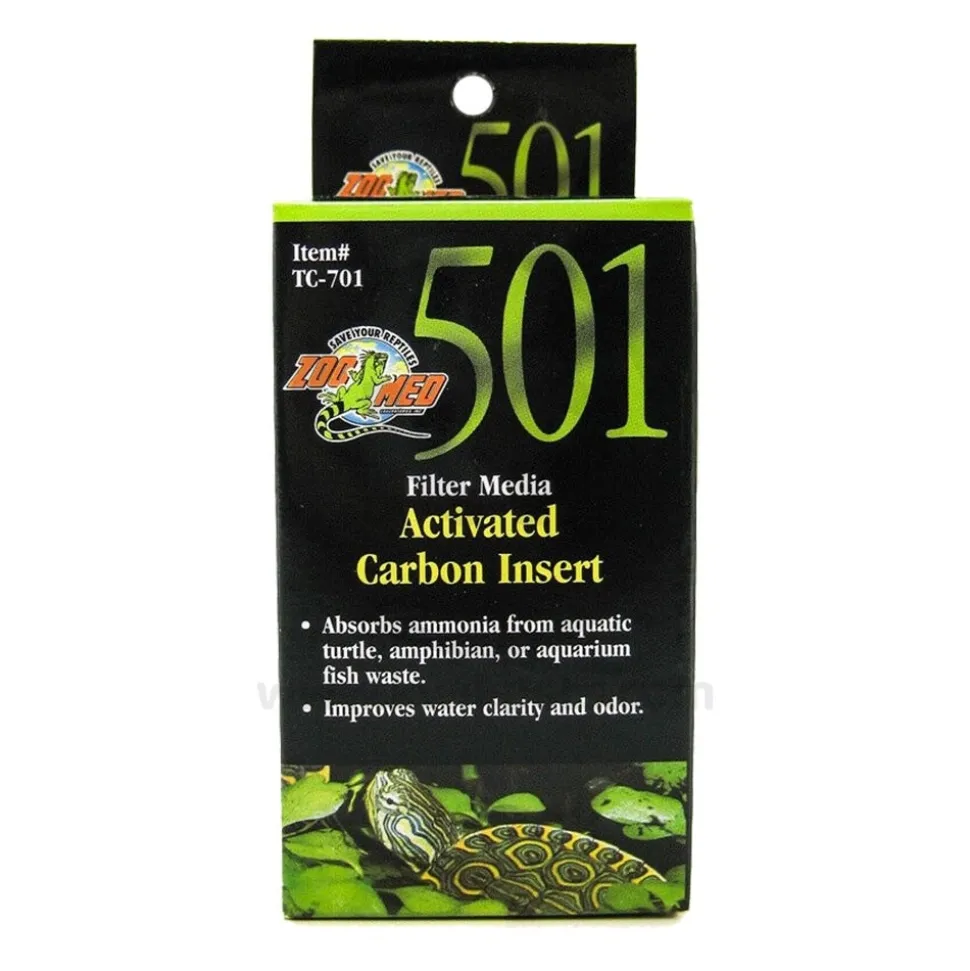 Zoo Med TC-701 Turtle Clean 15/30 Activated Carbon Filter Insert Media