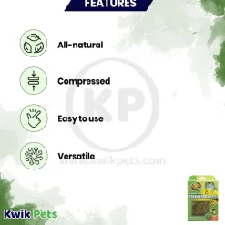 Zoo Med Terrarium Moss Substrate Green Medium 10 gal