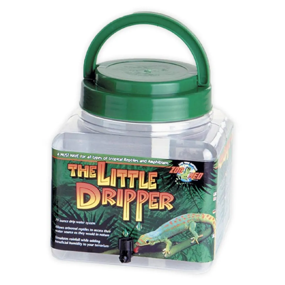 Zoo Med The Little Dripper and Big Dripper for Reptiles 70-oz