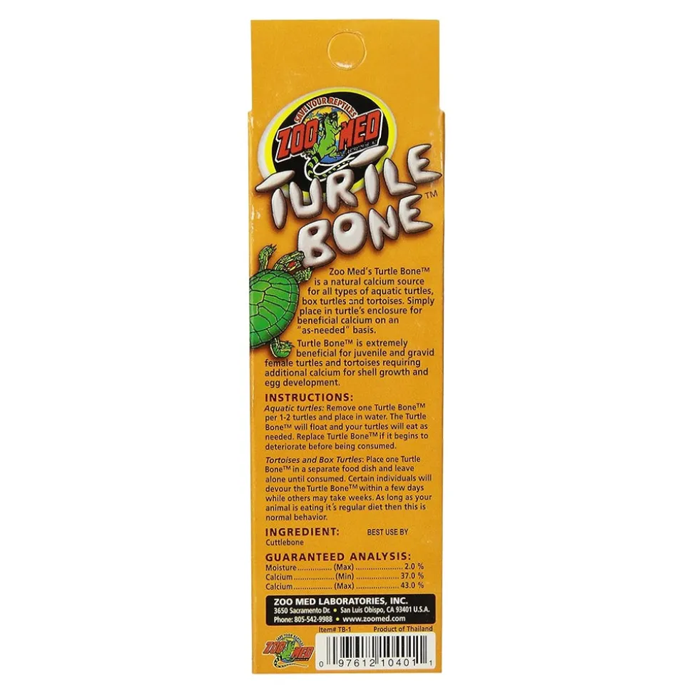 Zoo Med Turtle Bone Natural Turtle Calcium Supplement 2 Count