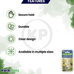 Zoo Med Turtle Dock Replacement Suction Cups Clear 4 Count
