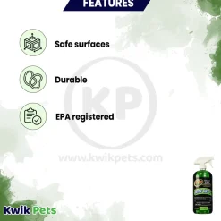 Zoo Med Wipe Out 1 for Terrariums & Small Animal Cage 32-oz