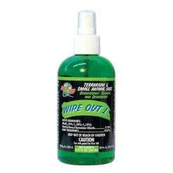 Zoo Med Wipe Out 1 for Terrariums & Small Animal Cage 8.75-oz