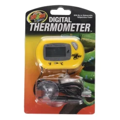 Zoo Med Yellow Digital Terrarium Thermometer