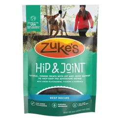 Zuke’s Hip & Joint Soft & Chewy Dog Treats Beef Recipe 1-lb