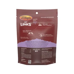 Zuke's Lil Links Soft & Chewy Dog Treats Rabbit & Apple Recipe 6-oz