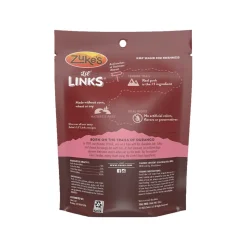 Zuke's Lil Links Soft & Chewy Dog Treats Pork & Apple Recipe 6-oz