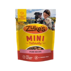 Zuke's Mini Naturals Training Dog Treats Pork Recipe 6-oz