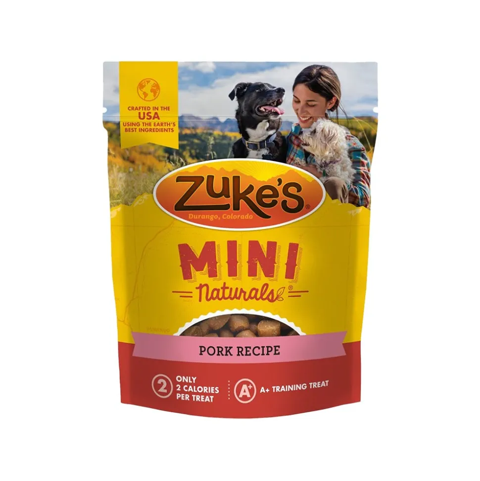 Zuke's Mini Naturals Training Dog Treats Pork Recipe 6-oz
