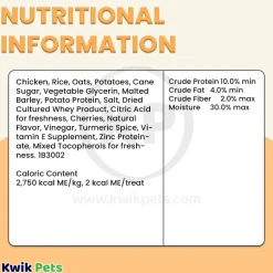 Zuke's Mini Naturals Training Dog Treats Chicken Recipe 6-oz