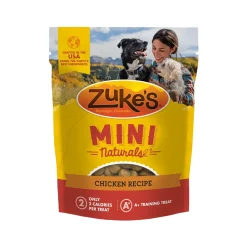 Zuke's Mini Naturals Training Dog Treats Chicken Recipe 6-oz