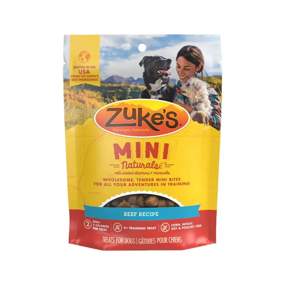Zuke's Mini Naturals Training Dog Treats Beef Recipe 6-oz
