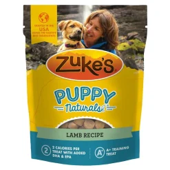 Zuke's Puppy Naturals Training Dog Treats Lamb Recipe 5-oz