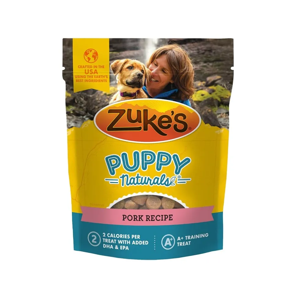 Zuke's Puppy Naturals Training Dog Treats Pork Recipe 5-oz