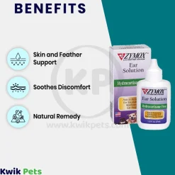 Zymox Ear Solution without Hydrocortisone 1.25-oz