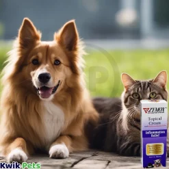 Zymox Topical Cream 0.5% Hydrocortisone Tube for Dogs & Cats 1-oz